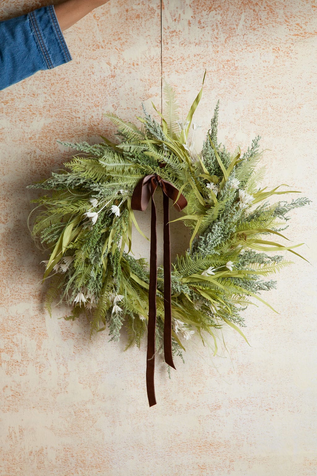 Everlasting Fern Wreath - Image 3