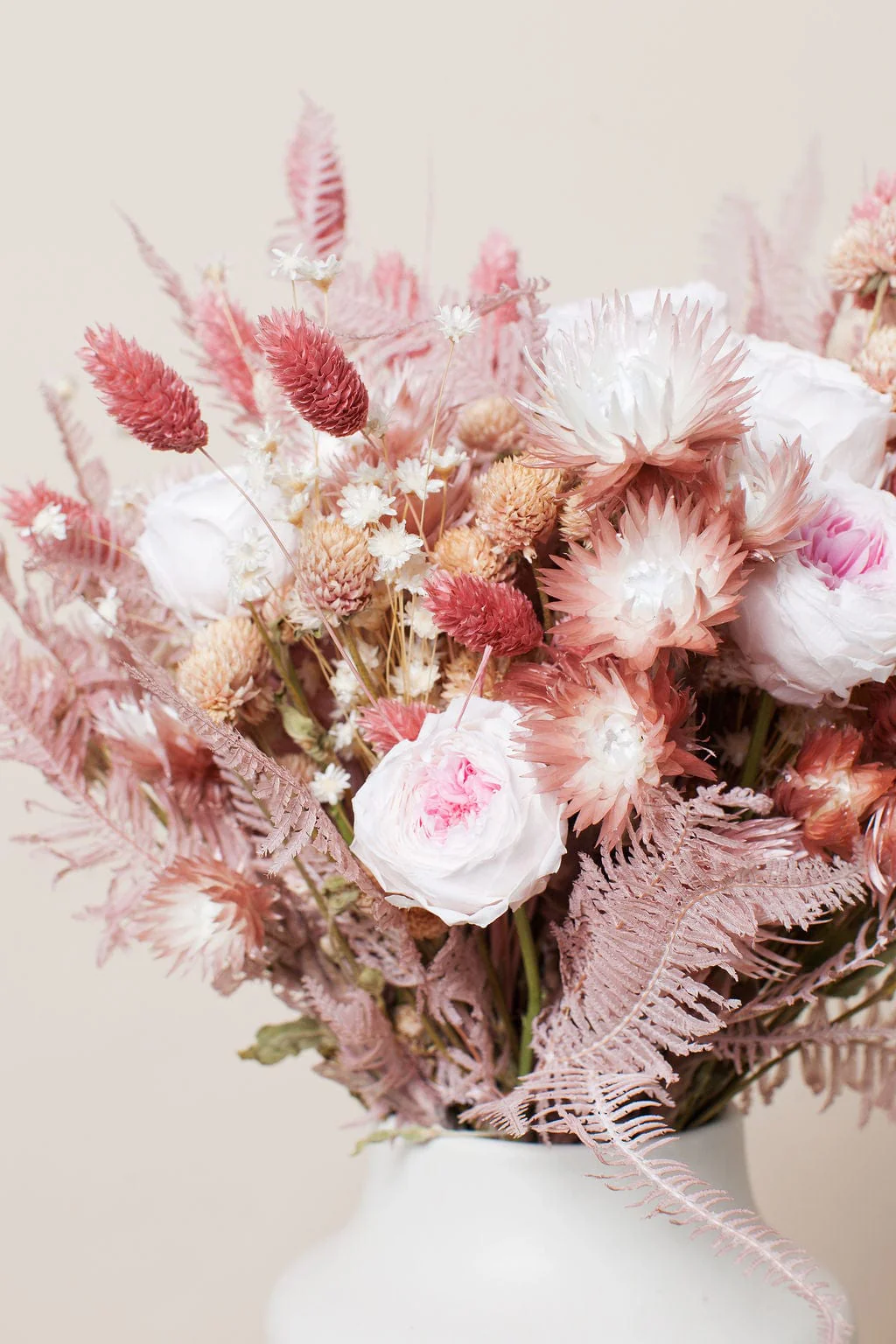 Forever Mauve Garden Rose Bouquet - Image 3